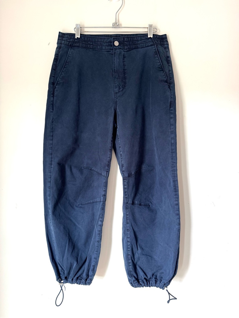 PAIGE Reid jogger pant in vintage navy seascape Sz 6 - Picture 4 of 15